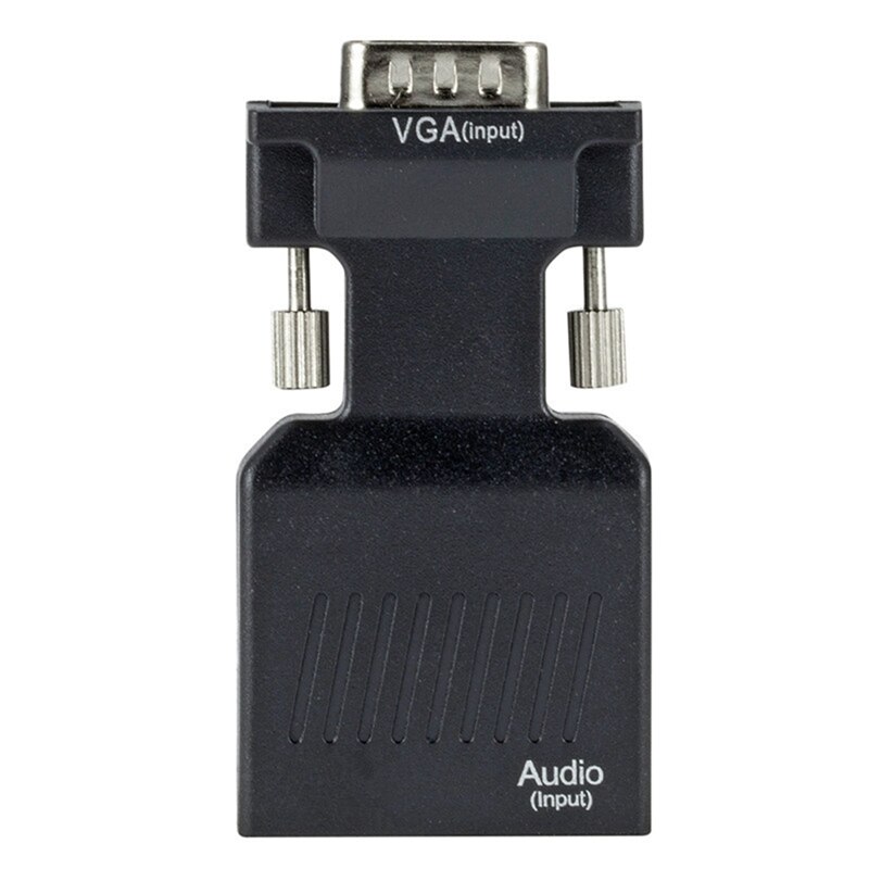 Vga to HDMI-Compatible Adapter Vga Male to HDMI-Compatible Female Laptop to Tv Projector