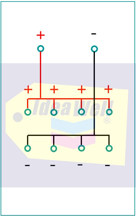 1 in, 4 out, terminal block, power junction box, wire connector, paralleler, junction box, quick connector