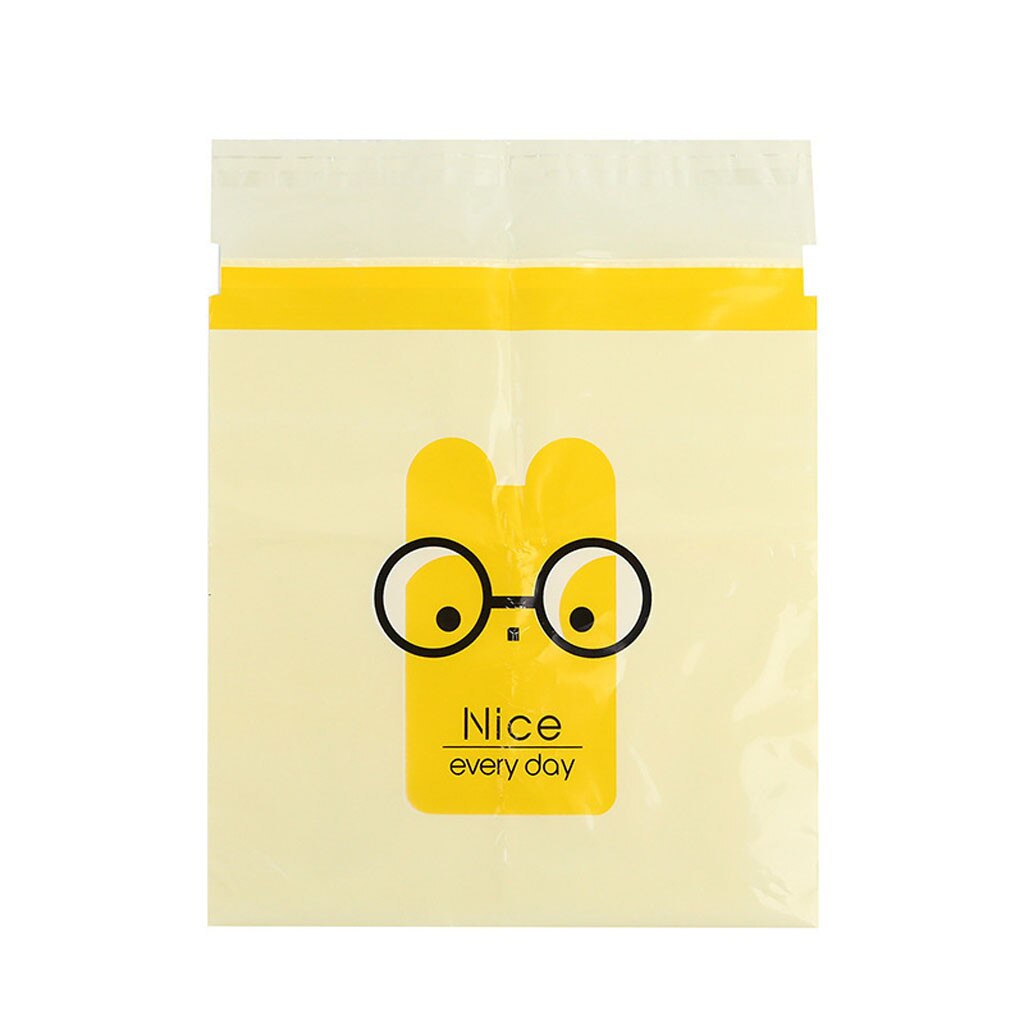 50pcs Car Trash Bag Disposable Self-adhesive Car Biodegradable Trash Rubbish Holder Garbage Storage Vomit Bags Car Trash Bin #Y2: Yellow 