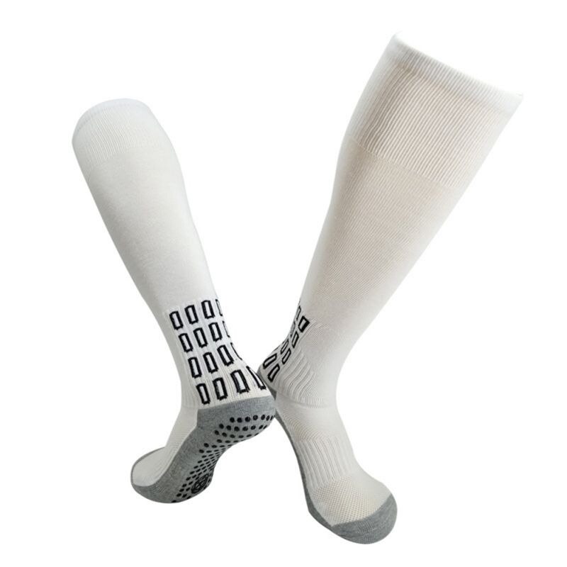 Anti-slip Sport Socken Plantar Gummi Kompression Atmungsaktivem Lange Socken Outdoor Sport Fußball Socken Für Erwachsene & Chindren.1: W2