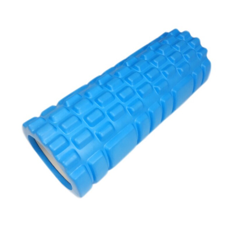 Hollow Yoga Column Foam Roller Yoga Block Pilates Fitness Foam Roller Gym Massage Exercise Muscle Relaxation Training Equipment: 33cm blue