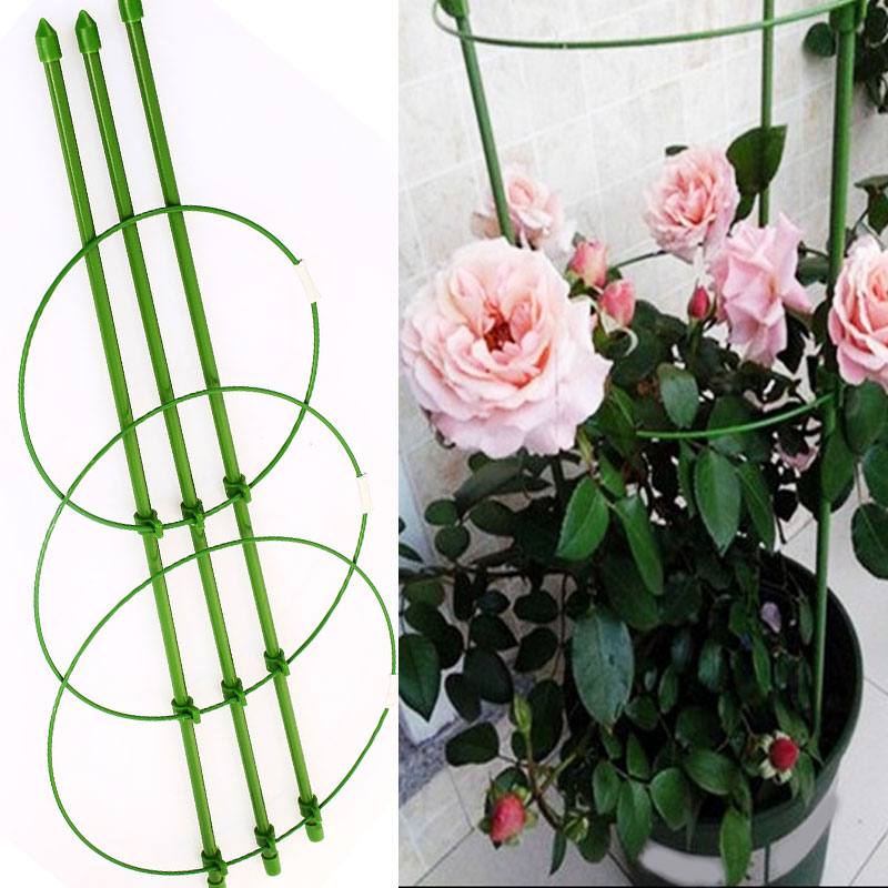 Plant Trellis Tomaat Planten Plant Ondersteuning Frame Creatieve 45cm Duurzaam Aubergines Bloem Decoratieve Planten Ondersteuning Pot