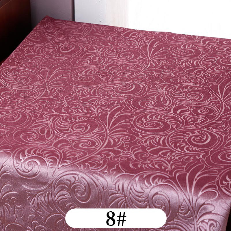 145cm Wide Embossed Golden Upholstery Velvet Fabric For Sofa Burnout Velvet Cloth Curtains Purple Grey Red by the Meter: 8