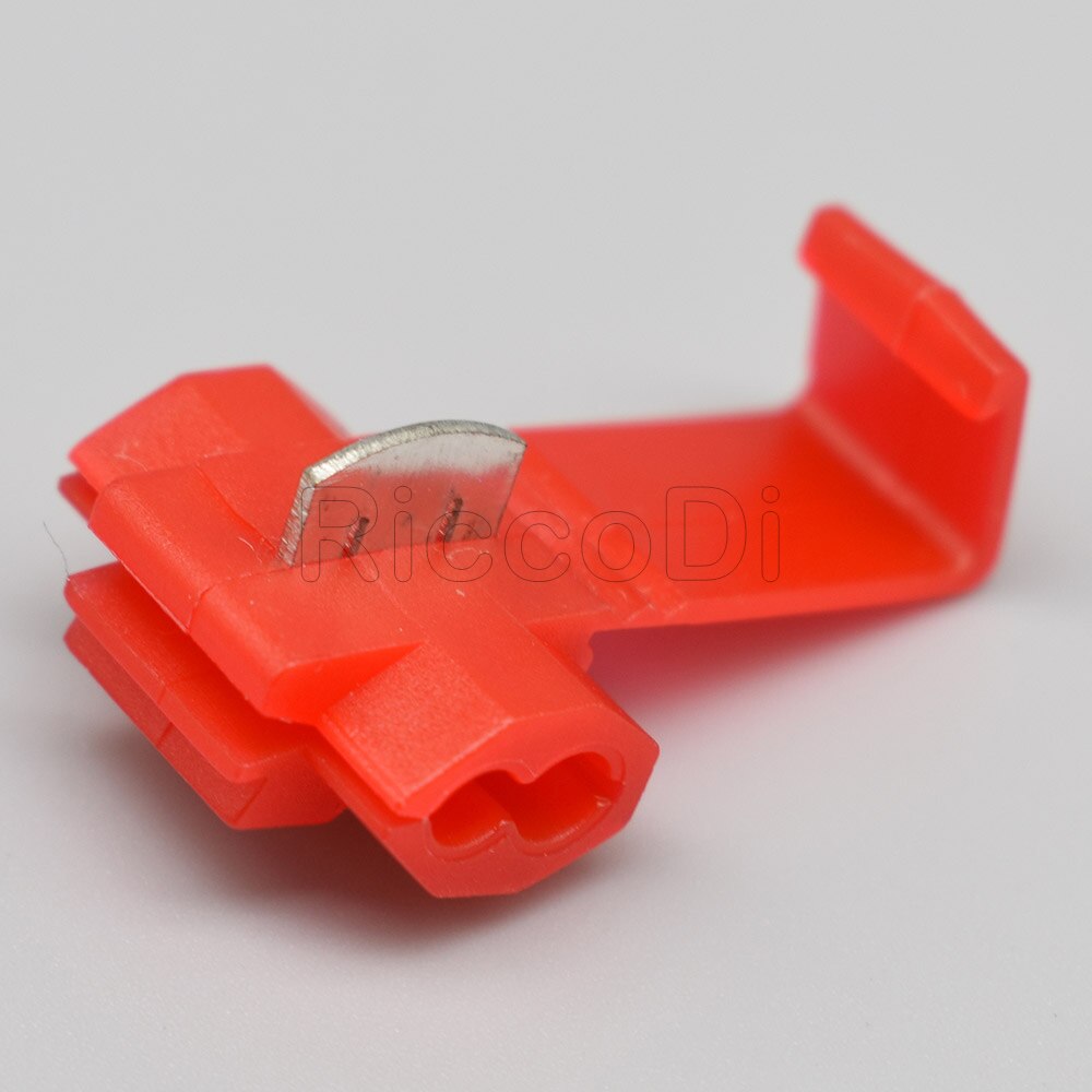 Connecteur Scotchlok pour téléphone, 30 pièces, UY UY2 UG UR UR2 U1B B1R UDW2A 314 101E, Terminal de remplissage de graisse: Red connector