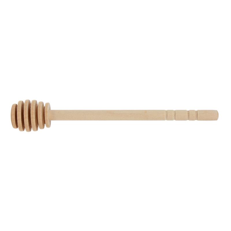 mini di Legno Miele Cucchiaio di Legno Cucchiaio di Miele mescolata sbarra per miele barattolo Forniture Eco-amichevole Manico Lungo di Miscelazione Accessori Bastone