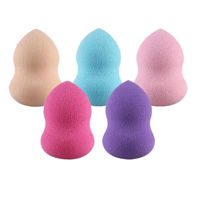 5 Pcs Beauty Gourd Sponge Makeup Blender Foundation Puff Multi Shape Sponges Puff Cosmetic Tools
