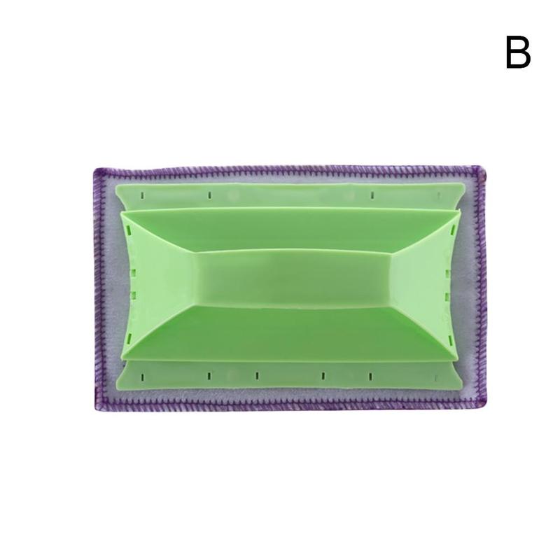 Glass Cleaning Artifact Groove Cleaning Brush Cleaning Groove Window Gap Sill Track Window Tool Wiper Glass Household Brush G4Q6: One-size green
