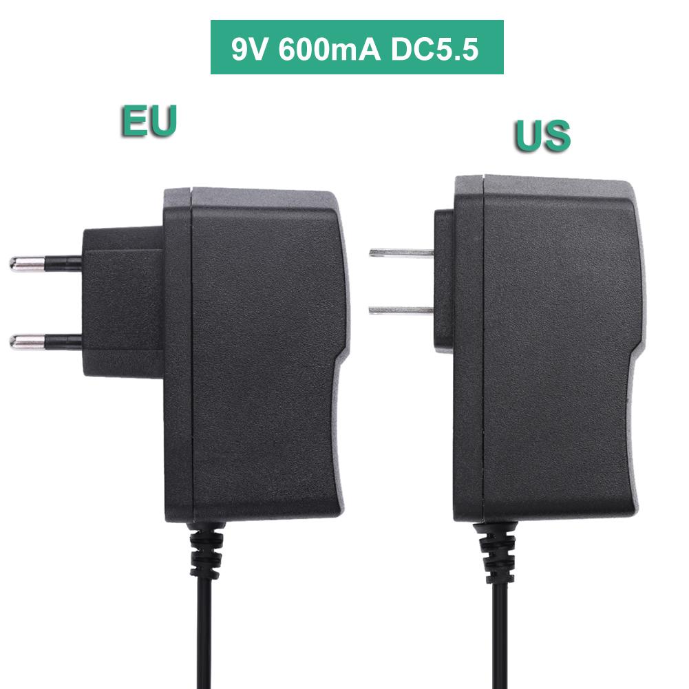 Cargador adaptador de fuente de alimentación de 9V y 600mA para Router TP-LINK T090060, 450M y 300M
