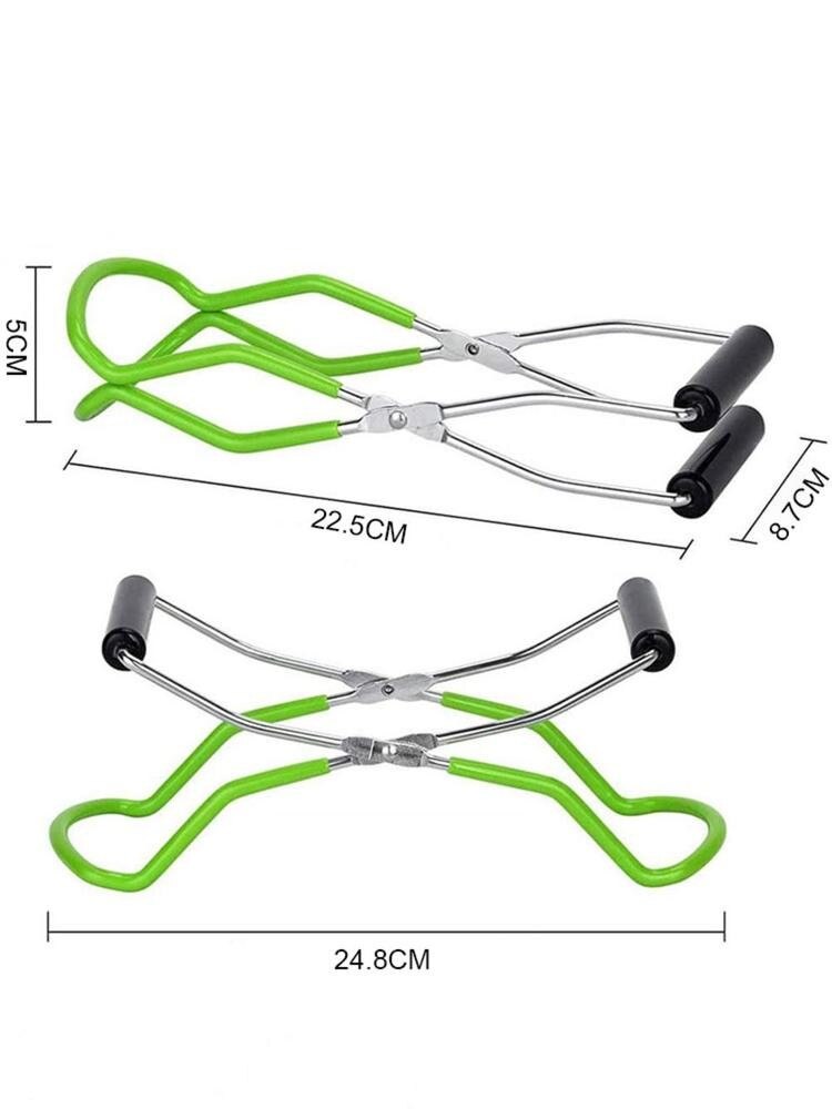 Breed-Neus Tang Brede Mond Klem Voor Blikjes, pannen En Gerechten Inblikken Pot Lifter Met Handgreep Staal Kan Tang Clip