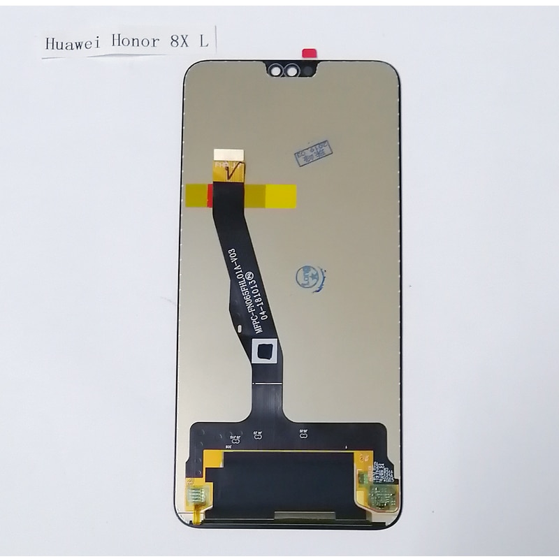 Til huawei honor 8x lcd-skærm+touch screen digitizer samling udskiftning+ ramme 6.5 tommer til huawei honor 8 x jsn -l21 l42