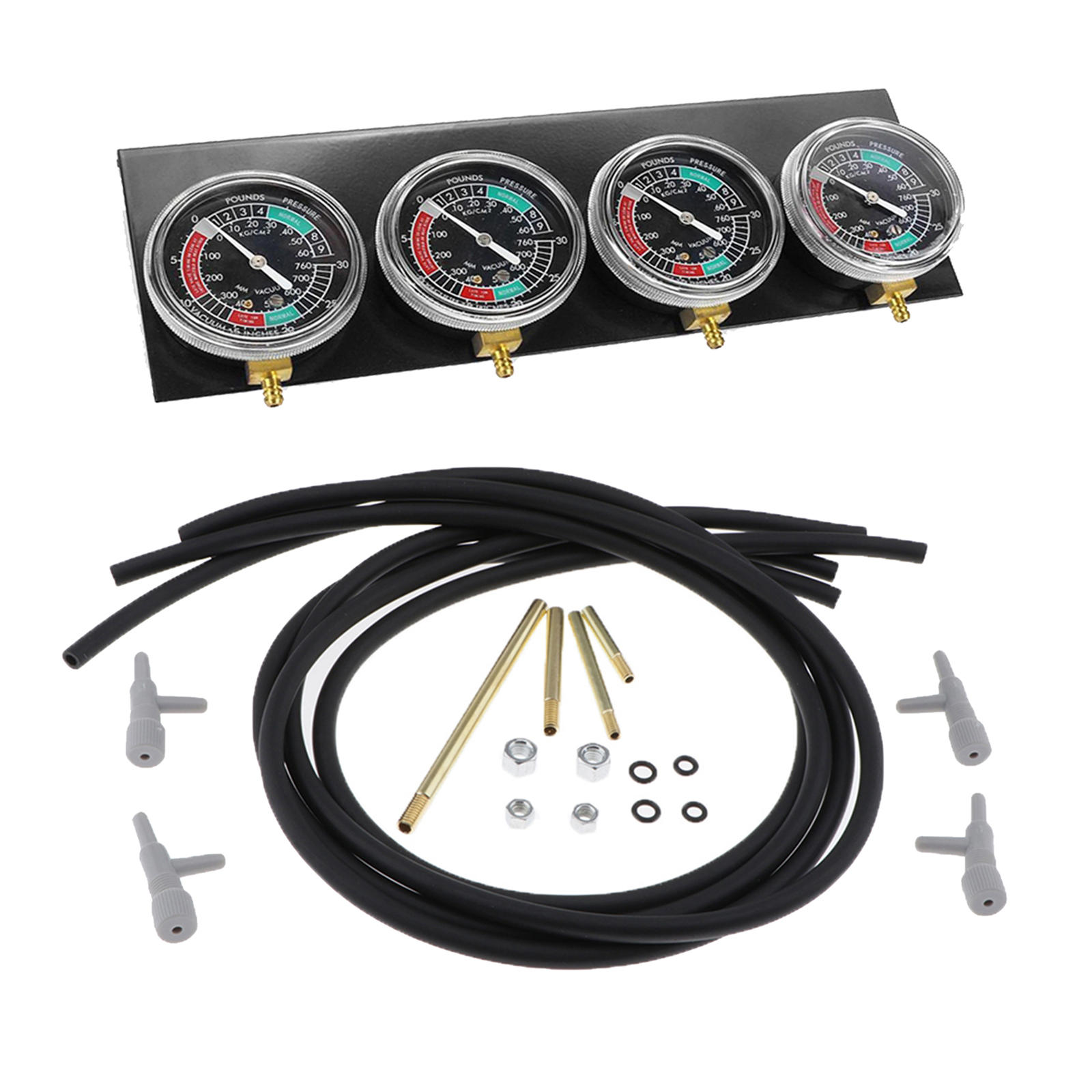 Motorfiets Brandstof Vacuüm Carburateur Synchro Tool Carb Sync Gauge 2 Cilinder Voor Motorrijwiel Koolhydraten