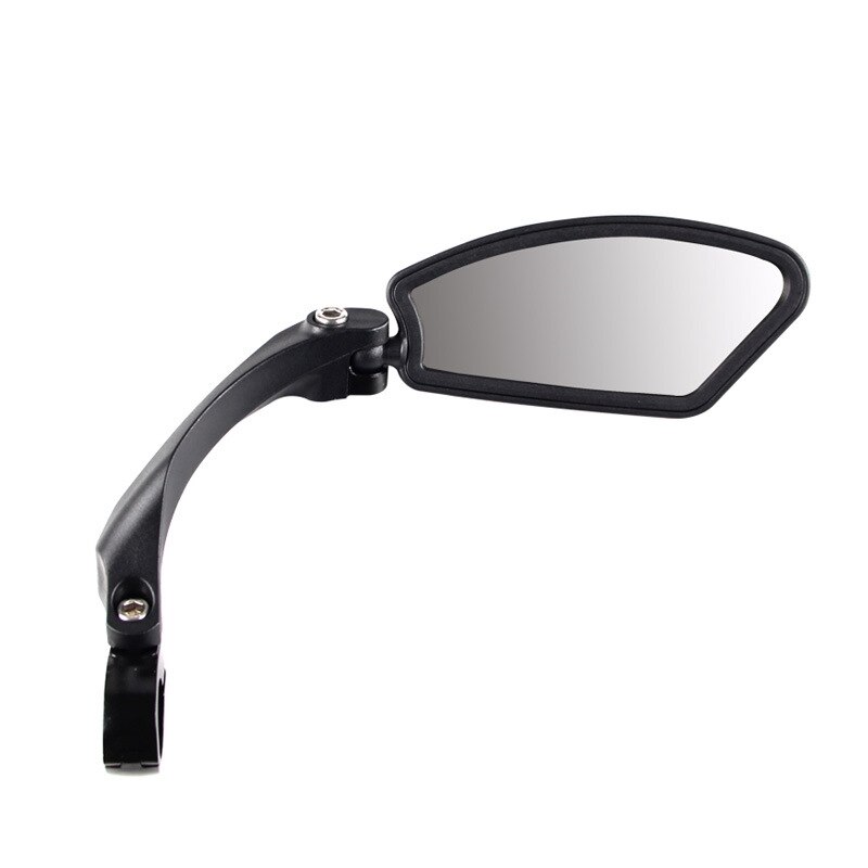 Naait-Hafny 1Pc MR080 Rvs Lens Fiets View Spiegel Clear Breed Scala Back Zicht Bike Reflector Hoek verstelbare: right