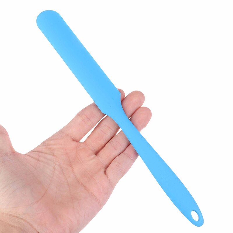 Spatule en Silicone antiadhésive à longue poignée Flexible résistant à la chaleur spatule mince mélangeur de crème à gâteau grattoir pots mélangeur outils de cuisson