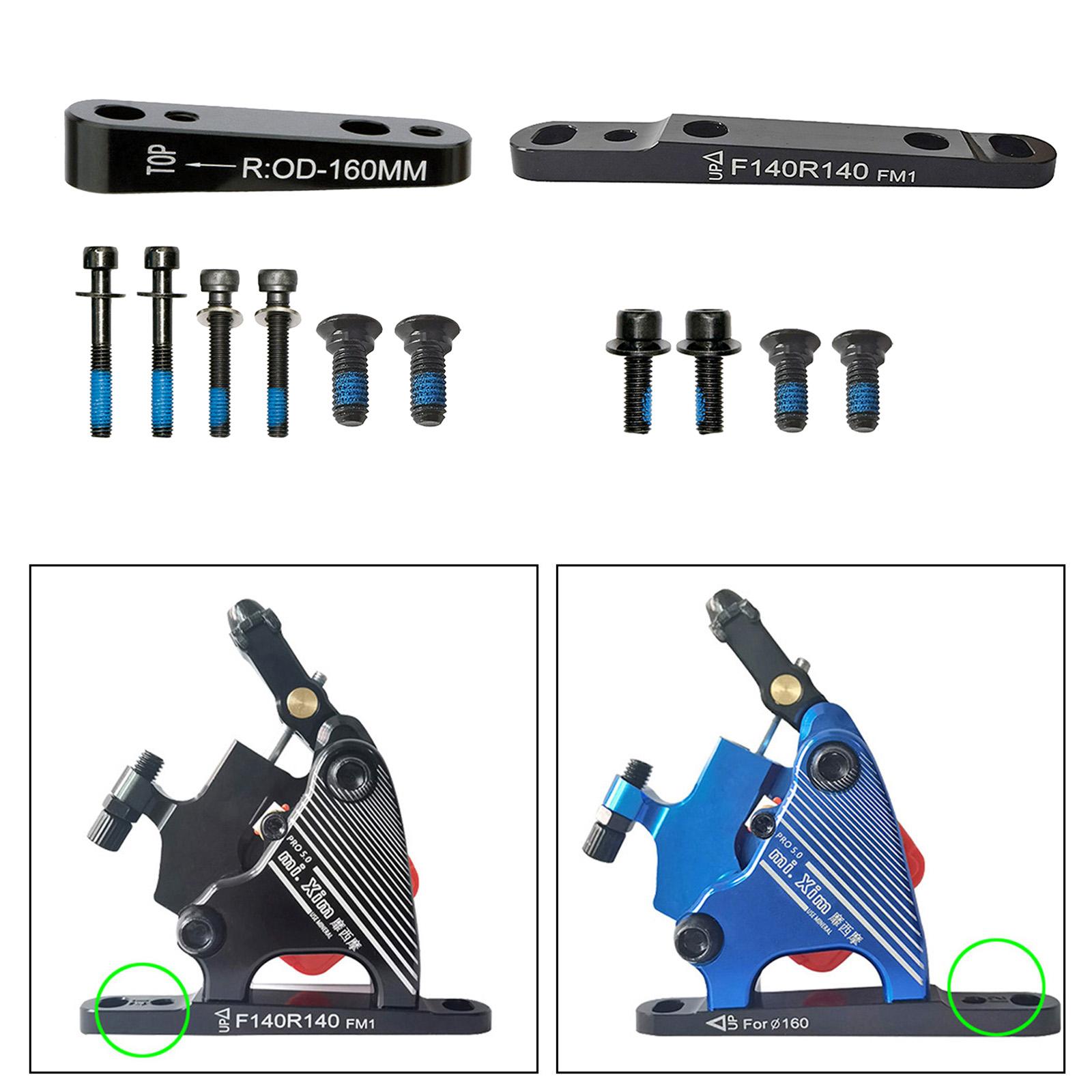 Aluminium Duurzaam Ultralight Bike Disc Adapter Platte Mount Post Mountain Fiets Schijfrem Beugel Remklauw Repalcement