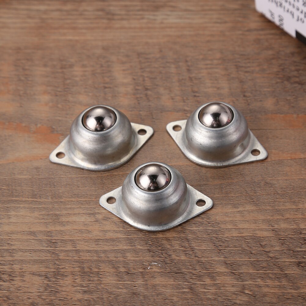 5/10Pcs Universal Machinery Trolley Ball Caster Wheel Eye Round Swivel Wheel Hardware Labor Saving Trash Can Furniture Roller