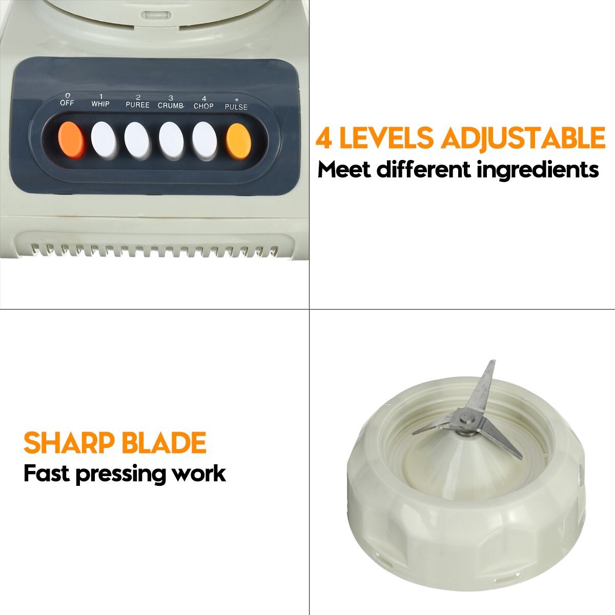 1.5L 4 Speed Fruit Vegetables blenders Cup 350W Home Kitchen Food Processor BPA FREE Electric Juicer Ice Smoothie Mixer Machine