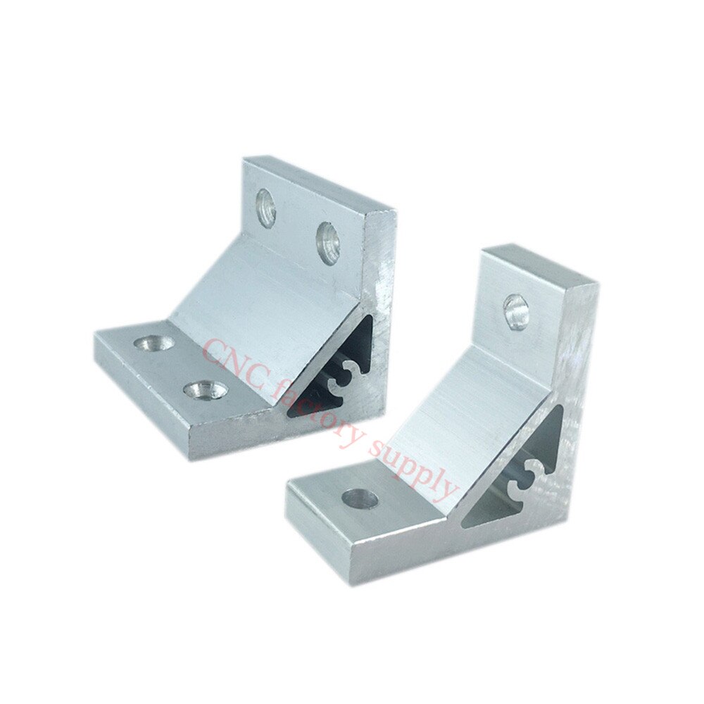 aanpassing 90 graden ingeschreven hoek beugel hoek connector EU standaard 20/30/40/45/50 /60/80 serie Aluminium Profiel delen