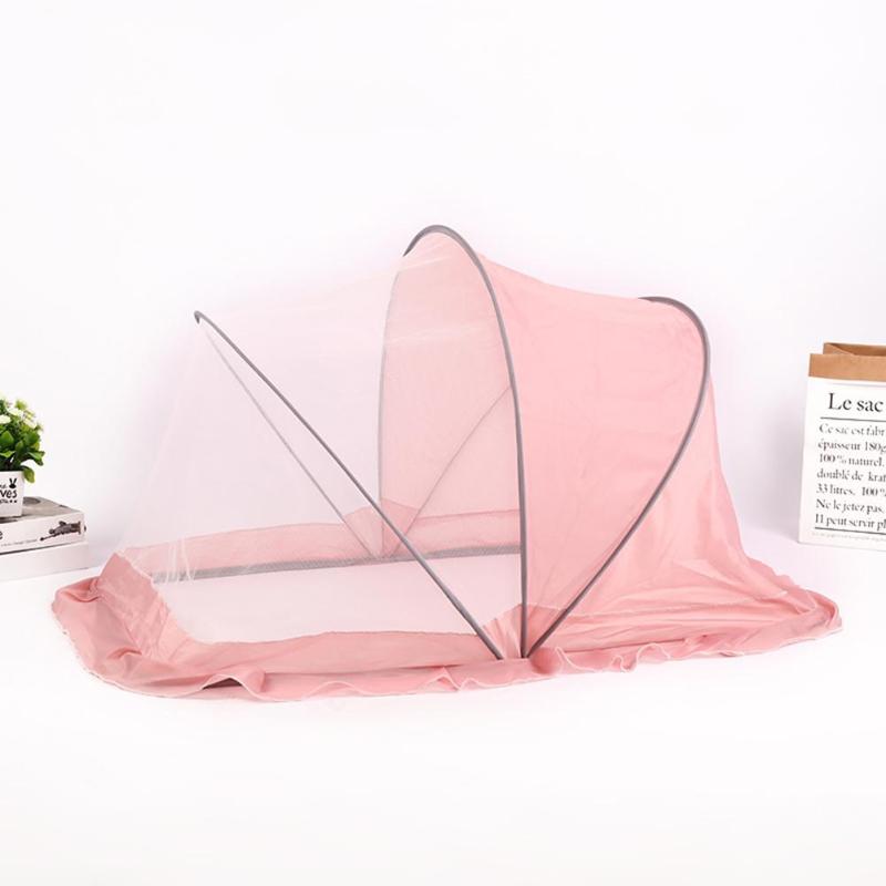 Mosquiteros multifuncionales plegables portátiles, mosquiteros para bebés recién nacidos, mosquiteros para bebés, malla de seguridad, tienda antimosquitos sin fondo