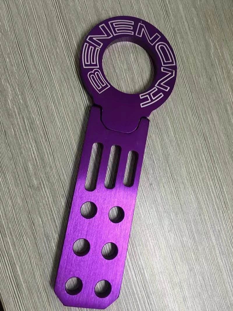 adjustable VMS split rear towing hook tail hook car modification rear rod towing hook decorative towing hook