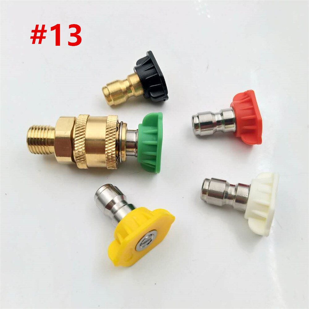 HNYRI myjka ciśnieniowa męski Adapter G1/4 &quot;szybkozłączka do Karcher/LAVOR/Gerni/Aquatak/Parkside Cleaning Machine: Type 13