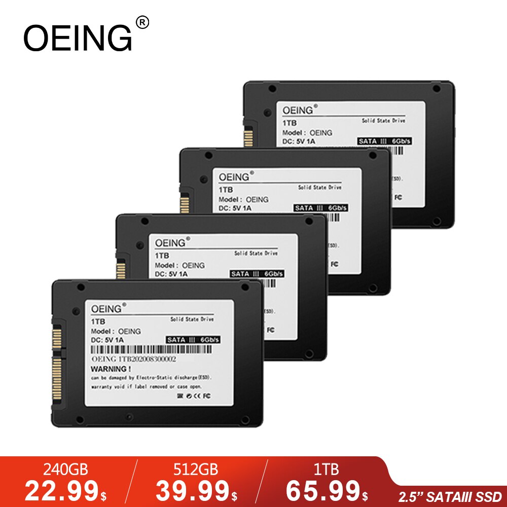 OEING SSD 360GB 240GB 120GB 480GB 960GB 1TB SSD 2.5 dysk twardy dyski półprzewodnikowe 2.5 "wewnętrzny SSD128GB 256GB
