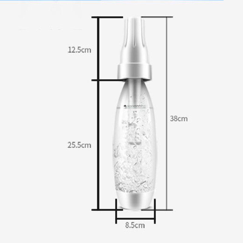 Woda sodowa ekspres domowy przenośny domowy maszyna sodowa Carbonator 1000ml przenośna woda sodowa maszyna prosta wygodna
