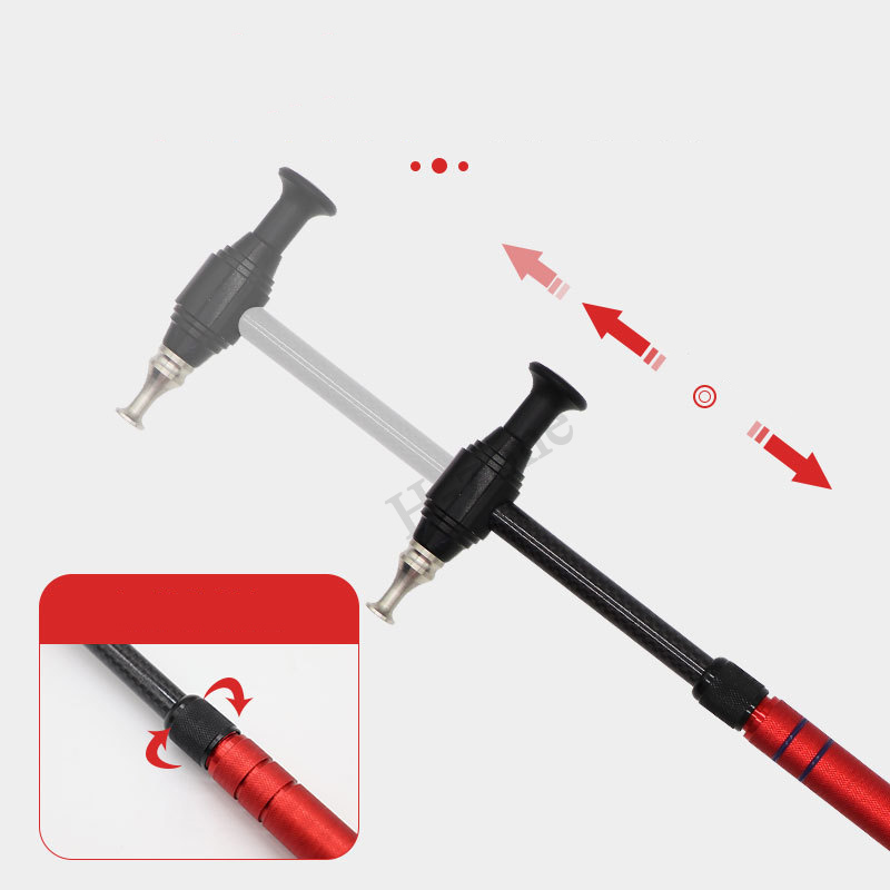 Car Dent Repair Hammer No Trace Shaping Body Sheet Metal Dent Repair Striking Hammer Leveling Tool Adjustable Length Hammer