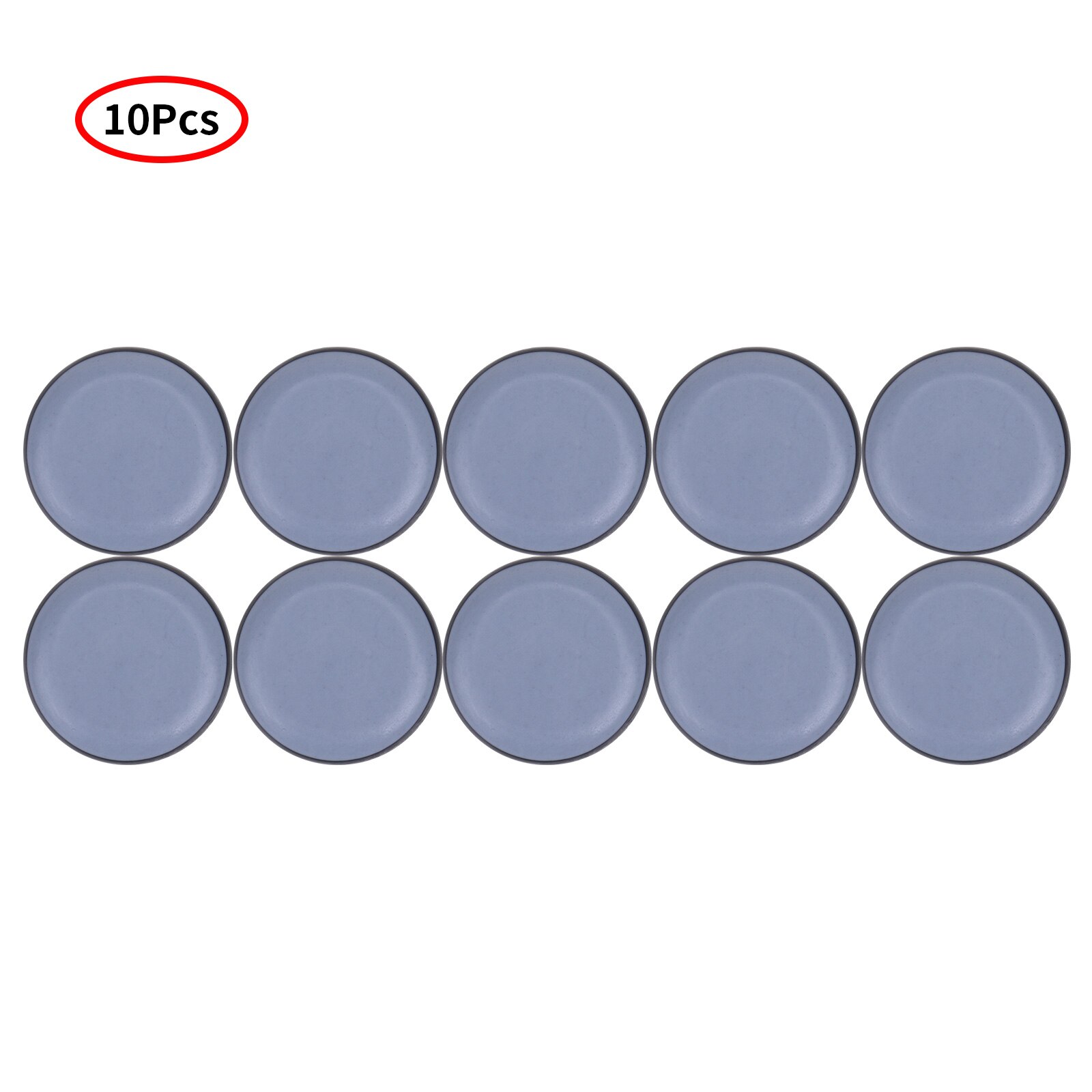 Almohadillas deslizantes para patas de muebles Almohadillas protectoras antideslizantes de goma adhesivas para pies de muebles, Almohadillas protectoras para patas de mesa, taburetes para Sillas: 20mm Blue Yellow