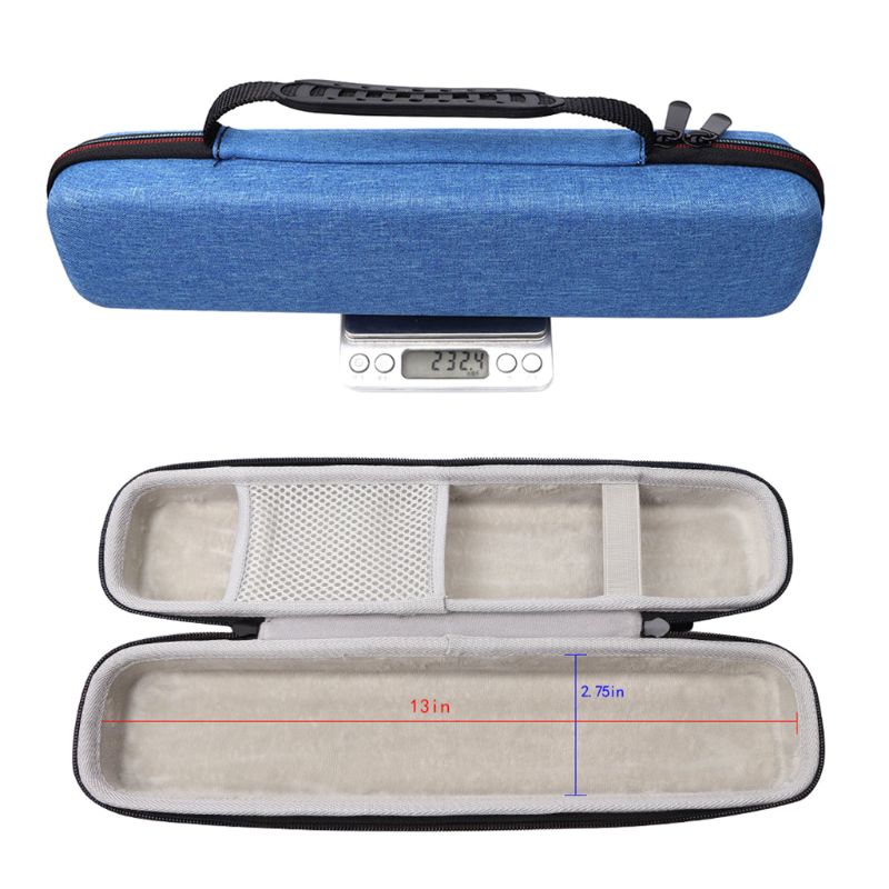 Saco de armazenamento de viagem eva bolsa para iv styler kit alisador cabelo