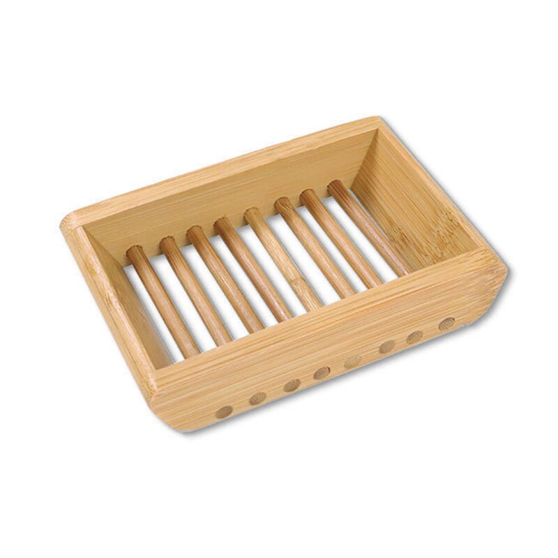 Natural Wooden Soap Dish Wood Soap Tray Holder Storage Soap Rack Plate Box Container For Bath Shower Plate Bathroom: 03