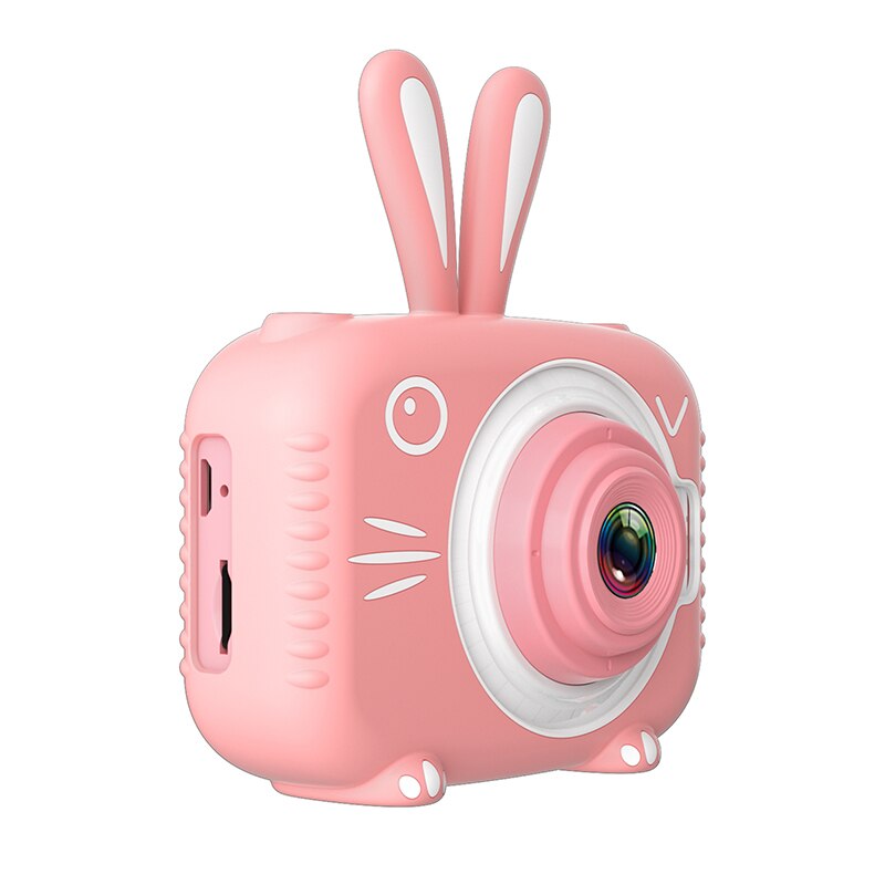 Digitalkamera digitalkamera til børn videokamera dslr kamera kameraer til tøj foto numerique professionel: Lyserød / Med 16gb sd-kort