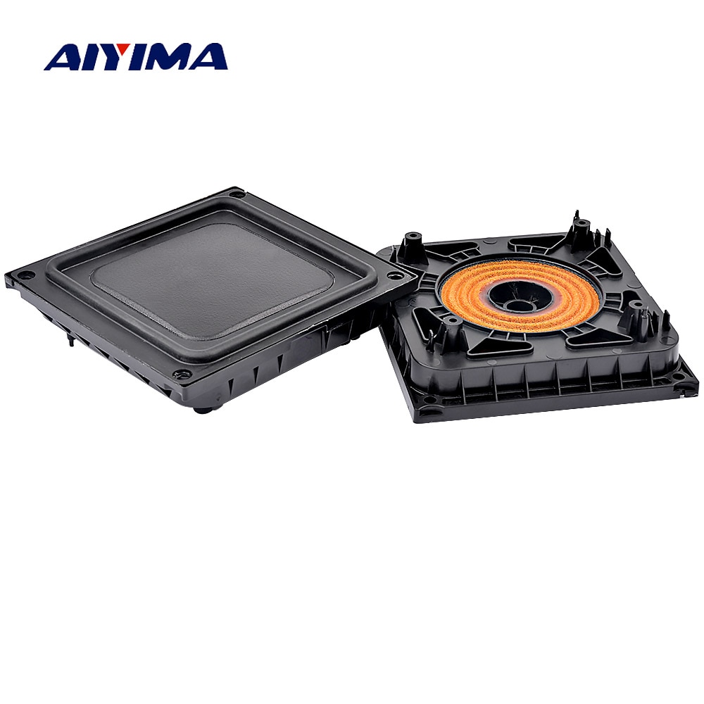 Aiyima 2 Stuks 100X92 Mm Bass Radiator Passieve Rubber Radiator Luidspreker Membraan Vbration Plaat Voor Bluetooth Luidspreker Accessoires