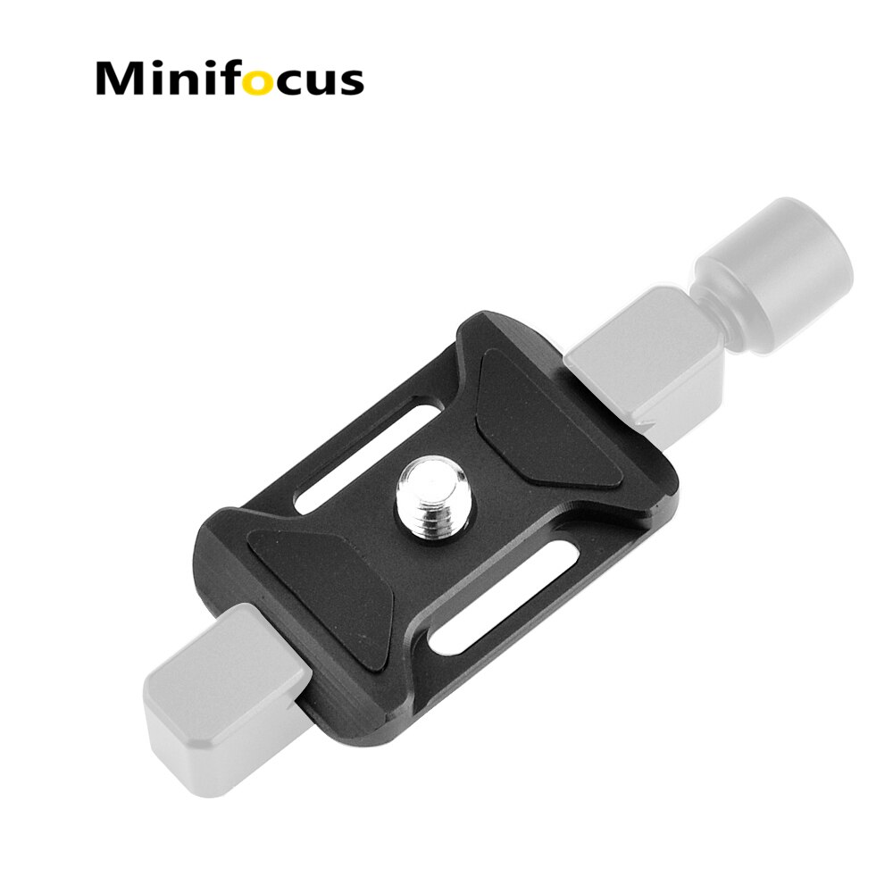 Minifocus 38mm yleiskäyttöisiä arca swiss pikalukitus mini levy kamerassa 1/4 '' hole kolmijalka pallo pidike hihnalla reikiä