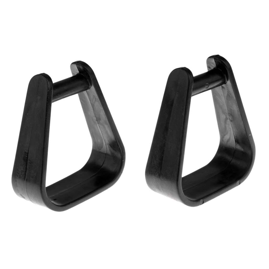 2 Stuks Duurzaam Kinderen Stijgbeugels Paardensport Paardrijden Gear Black