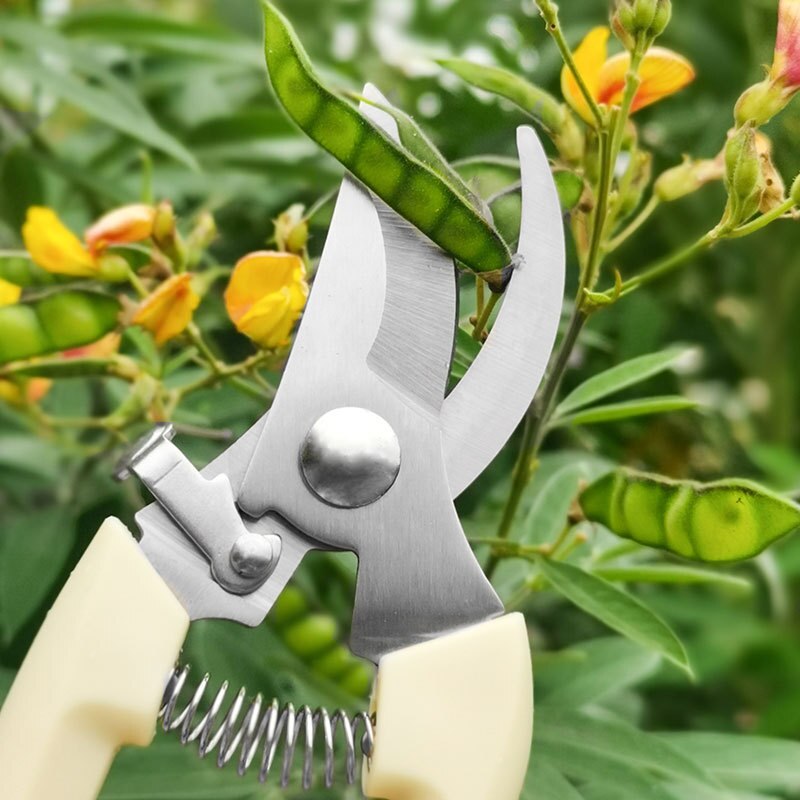 Garden Pruning Shears Stainless Steel Pruning Tools Garden Potting Shears Manual Pruning Shears Gardening Tools