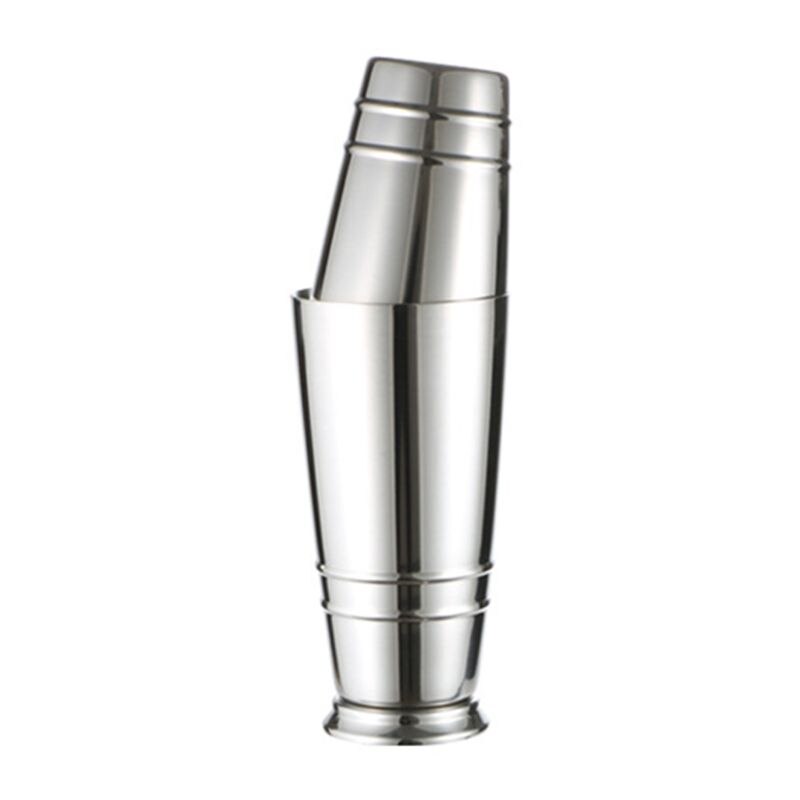 Rustfritt stål boston bar cocktail shaker bartender drikke shakere 19qb