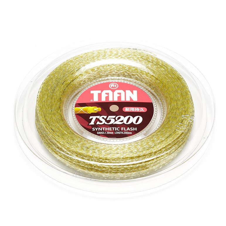 1 Reel TAAN 1.3mm Synthetische Flash Tennisracket String 200 m Reel Nylon Tennis Snaren Duurzaam String