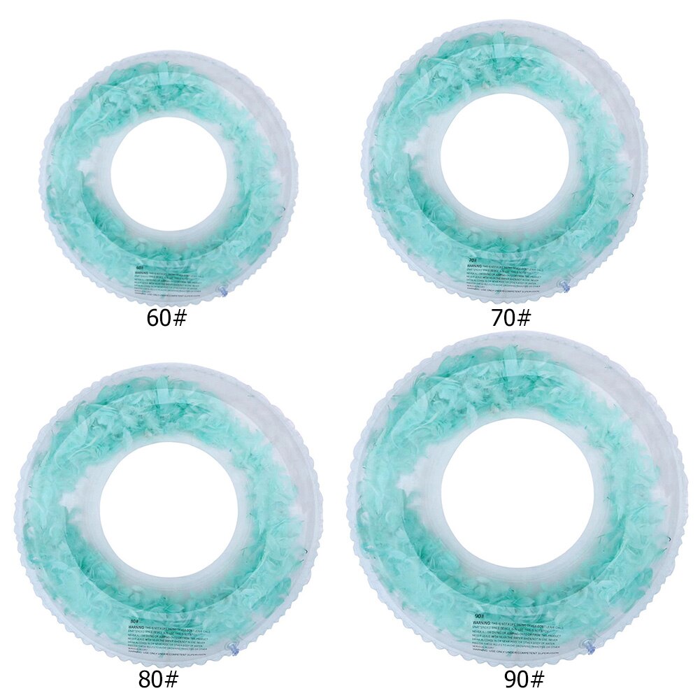Zomer Strand Veer Zwemmen Ring Kinderen Volwassenen Verdikte Opblaasbare Pool Float Cirkel Voor Water Sport Protector Pvc Air Matras