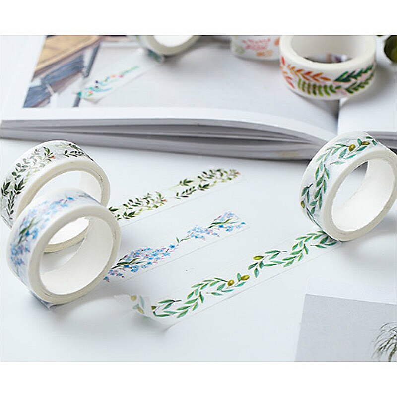 Mooie Washi Tape Papier Diy Planner Masking Tape Plakband Stickers Mode Cartoon Decoratieve Briefpapier Tapes