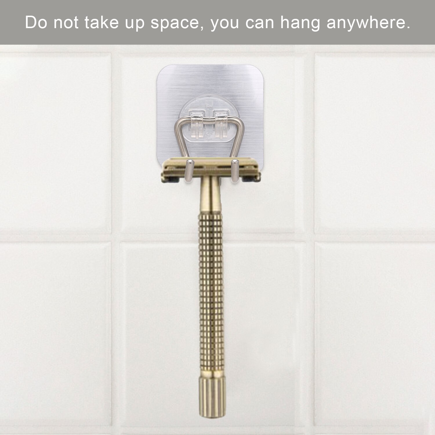 Shaving Razor Hook Safety Beard Razor Holder Mustache Removal Shaving Tool Storage Fashionable Sustainable and Durable