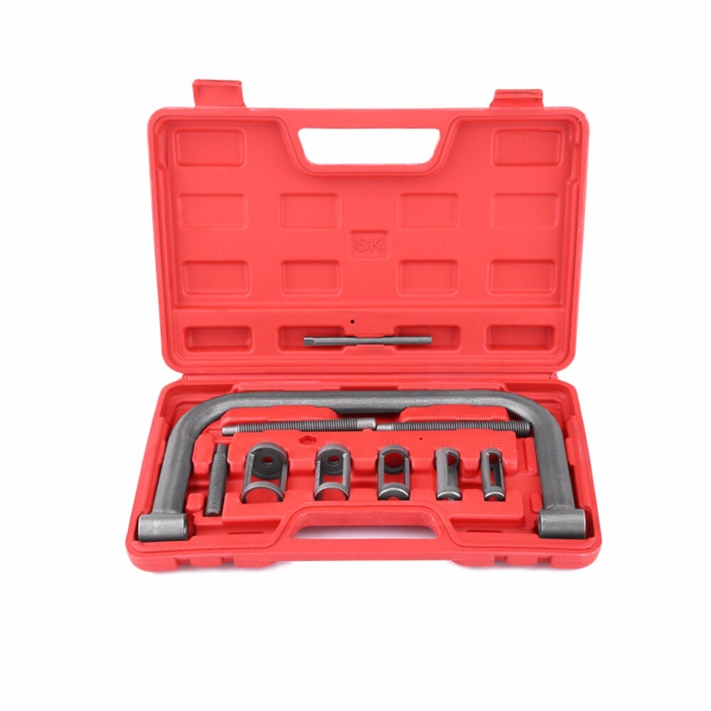 Overseas 10Pcs/Set Valve Spring Compressor Kit Removal Installer Tool For Car Van Motorcycle Engines Spring Compressor