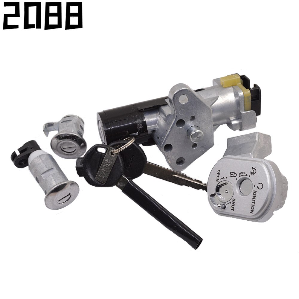 Genuine motorcycle ignition switch fuel lock suitable for Honda DIO VISION110 SPACY110 NSC SCR 110 original parts.