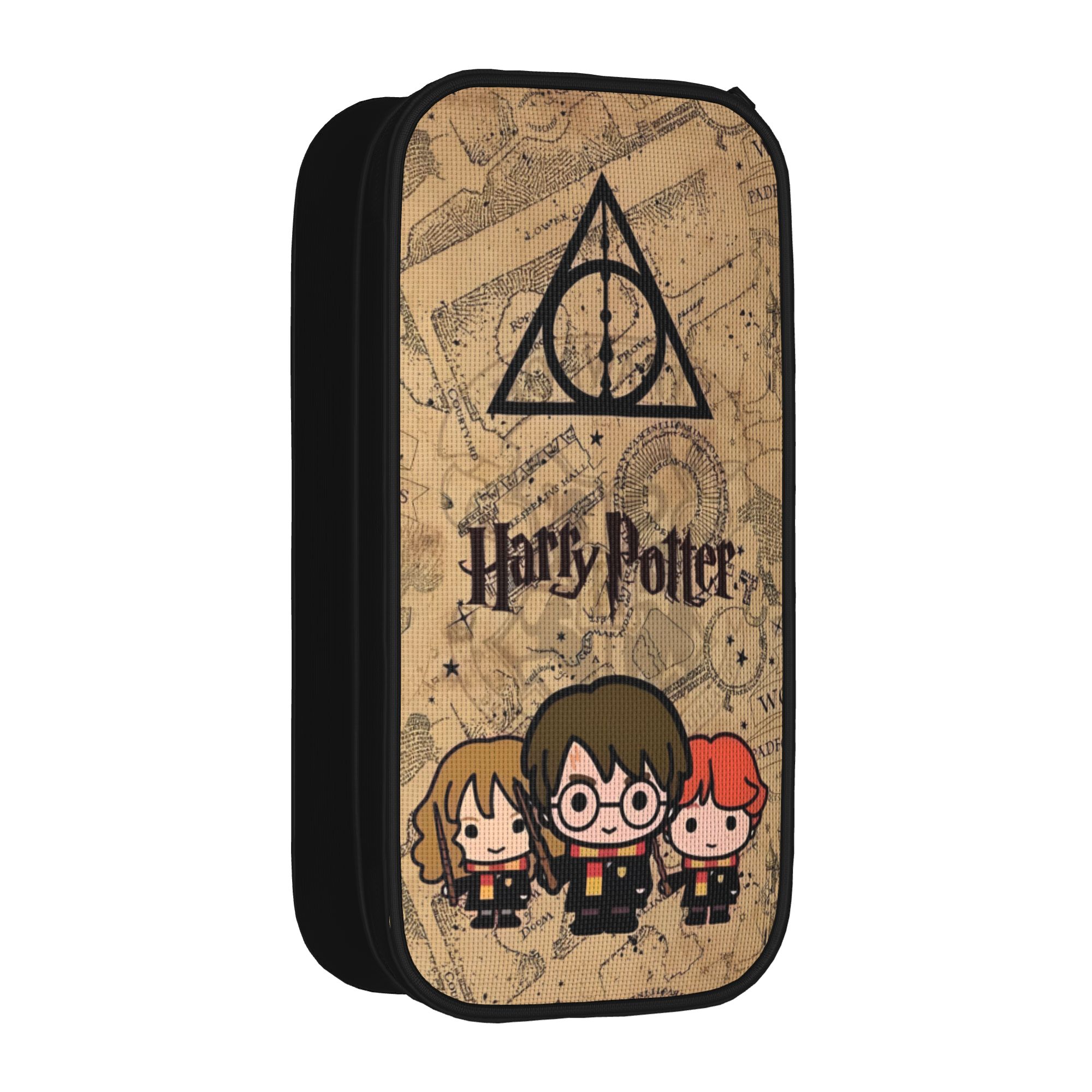 H-HP-P Harry Potter etui dubbele laag grote capaciteit schoolaccessoires pennenkoker