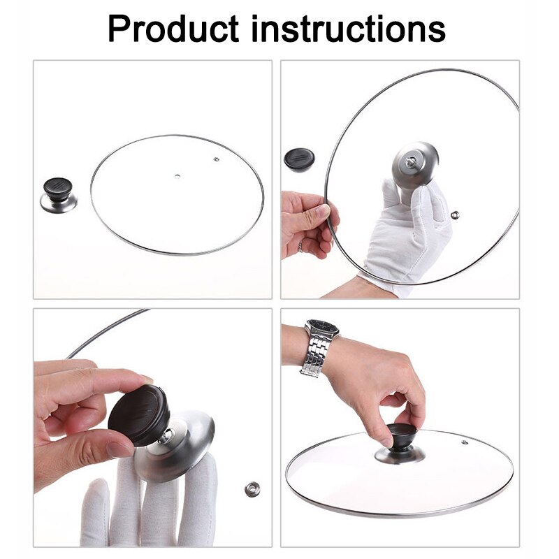 Pot Pan Lid Hand Grip Cover Knob Handle Kitchen Cookware Accessories Replacement Holding Pot Lid Knob Handle