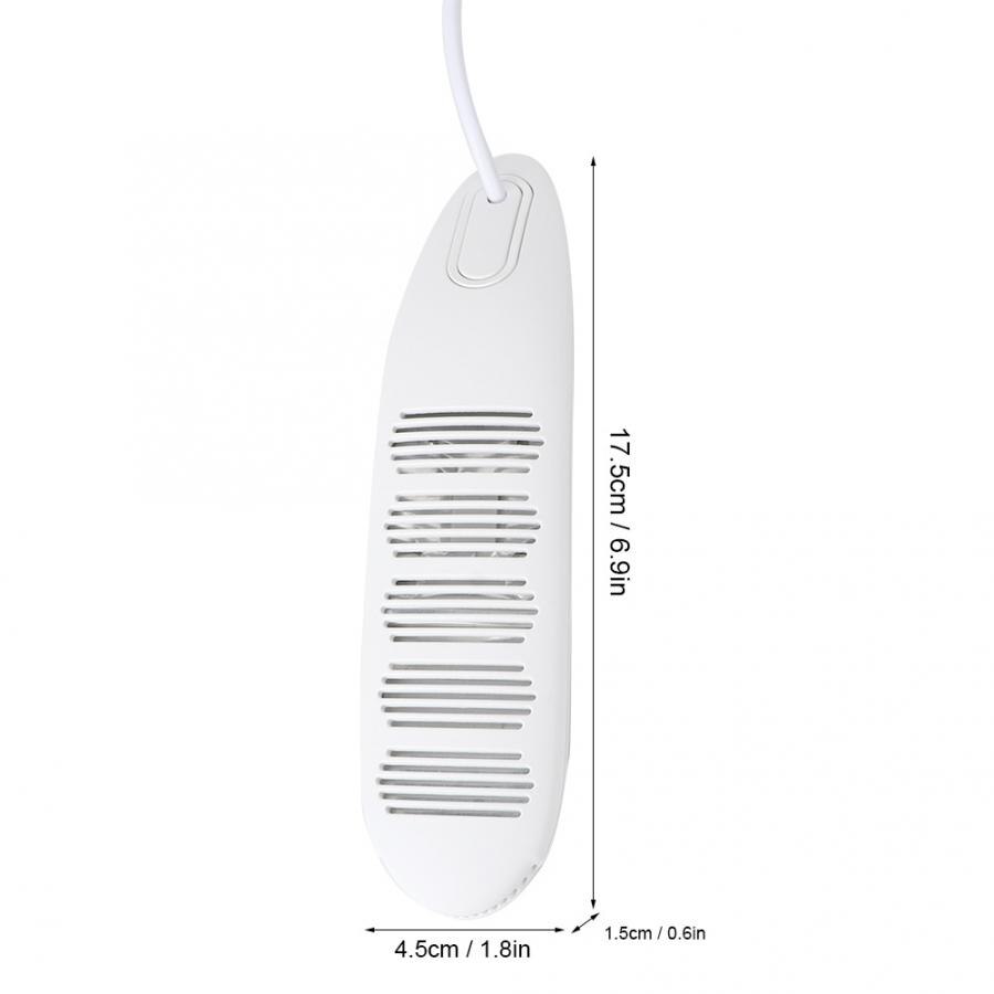 5v draagbare usb-schoendrogers met intelligente timing en geurverwijdering voor het drogen van schoenen en laarzen