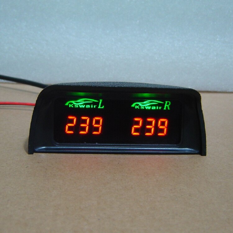 Car Cab Air Pressure Display Meter Accu Pneumatic Suspension Control System Dual Display
