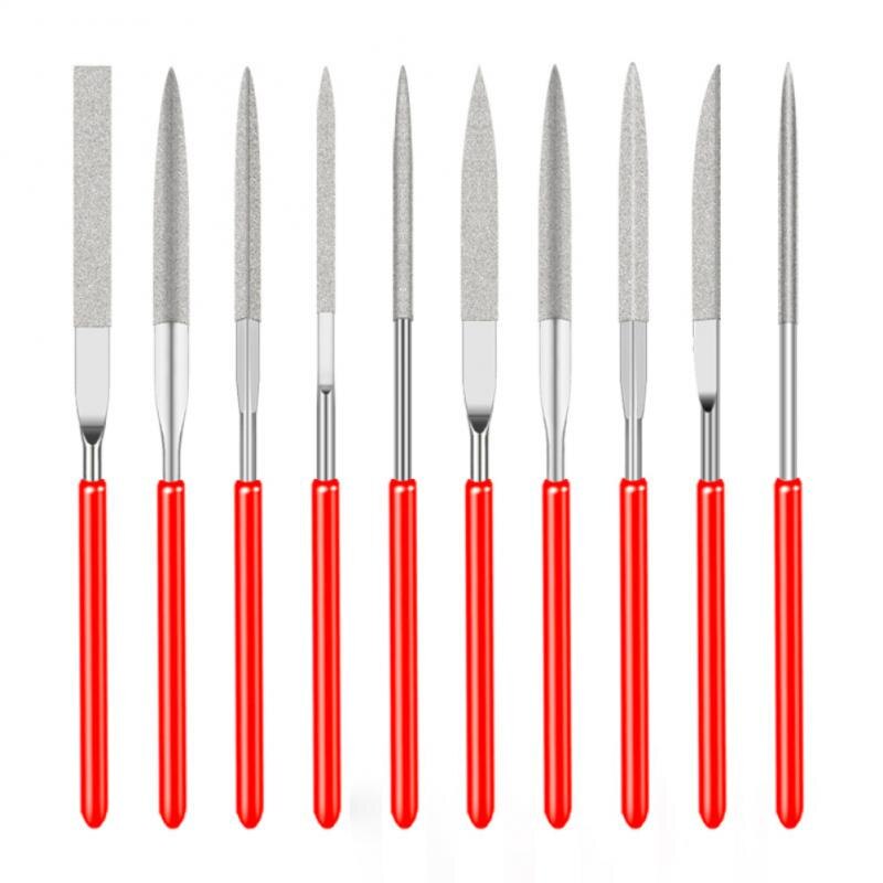 Metal Mini Needle Files Set Handy Tools DIY Crafts Wood Rasp File Needle Jewelry Polishing Carving Hand Tool Set 180/160/140mm