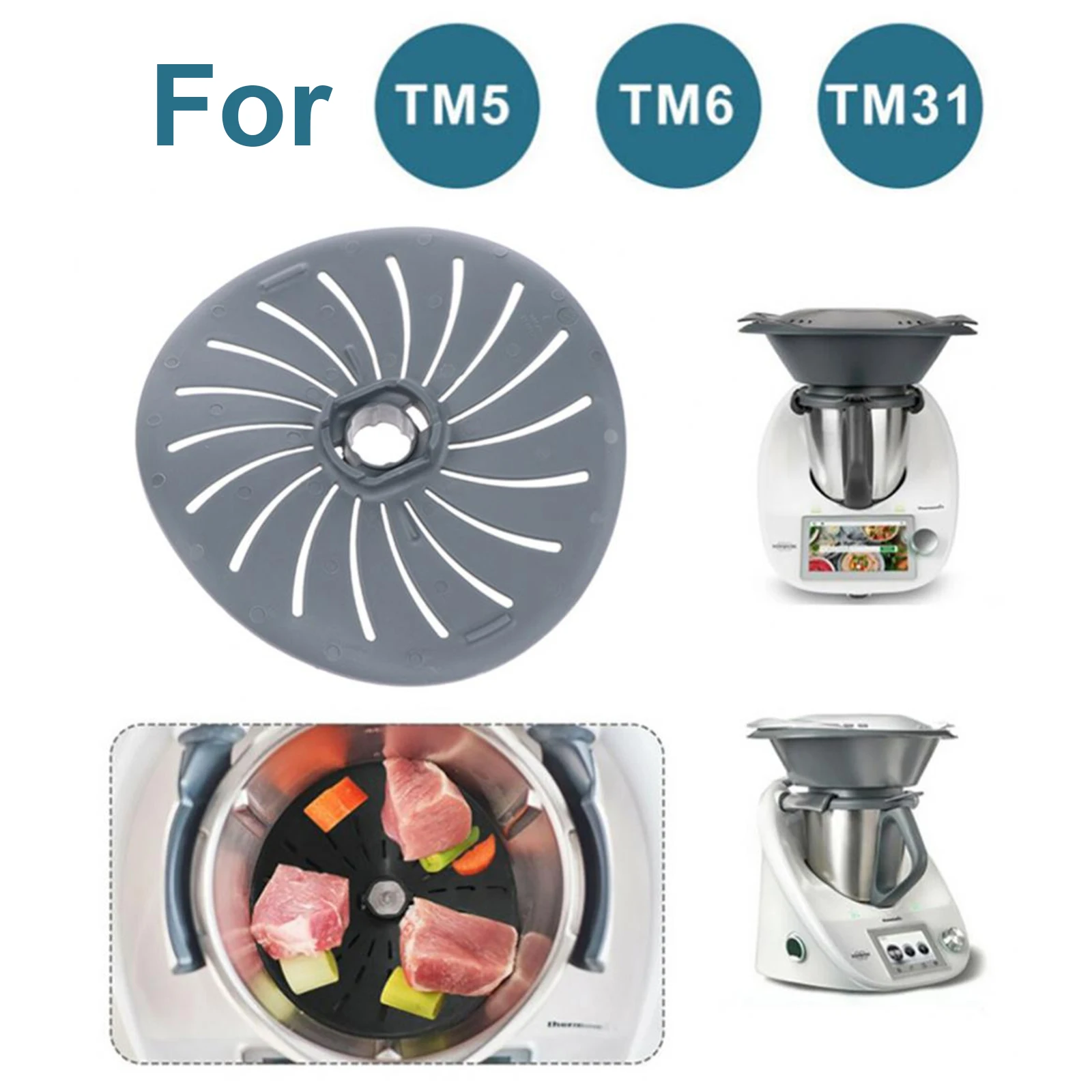 Couvercle de lame pour Thermomix Bimby Tm5 Tm6 Tm31, accessoires de cuisine, Gadgets, mélange des aliments, couvercle de protection pour outil de cuisine