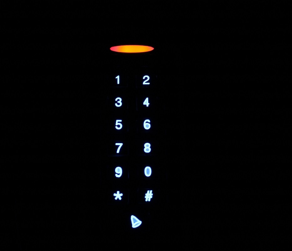 (MOQ1pcs) Vandal Proof Keypad for Access Control System ,EM,not waterproof