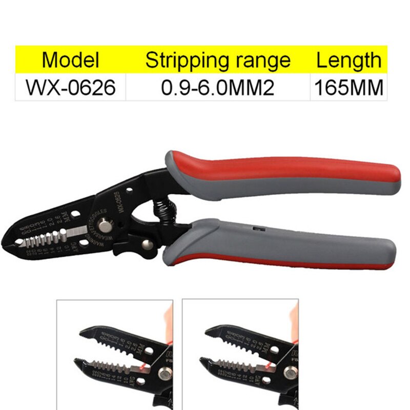 MC3 and MC4 Solar Crimping Tool Kit PV Cable Connector Crimping Plier for 2.5/4/6mm: 0626
